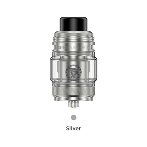 Geekvape Z fli Tank Silver On White Background