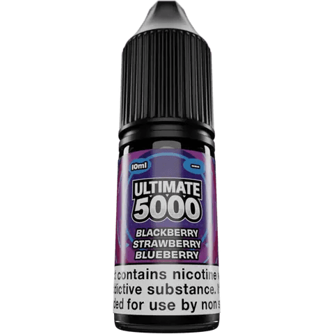 Ultimate 5000 Nic Salts 10ml Blackberry Strawberry Blueberry