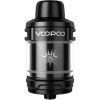 voopoo uforce x subohm tank 2ml on colour black on a clear background