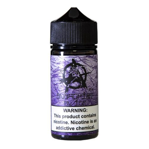 Anarchist On Ice 100ml Shortfill E-Liquids Purple on Ice On White Background