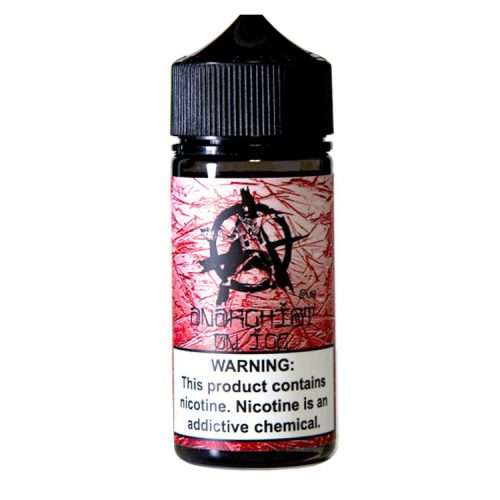 Anarchist On Ice 100ml Shortfill E-Liquids Red on Ice On White Background