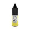 baa juice bar salts 10ml banana ice on white background