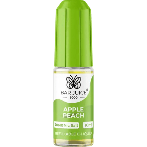 bar juice nic salt e liquids Apple Peach 20mg