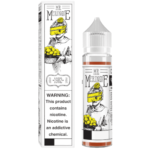 Charlies Chalk Dust Meringue Shortfill E-Liquids Lemon On White Background