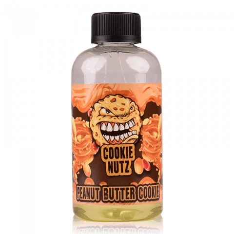 Cookie Nutz 200ml Shortfill E-Liquids Peanut Butter Cookie On White Background