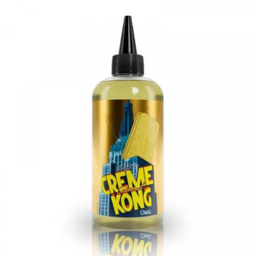 Creme Kong Joe Juice E-Liquids 200ml Shortfills Creme Kong Caramel On White Background