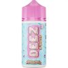 DEEZ D'Nuts 100ml Shortfill White Chco Strawberry On White Background