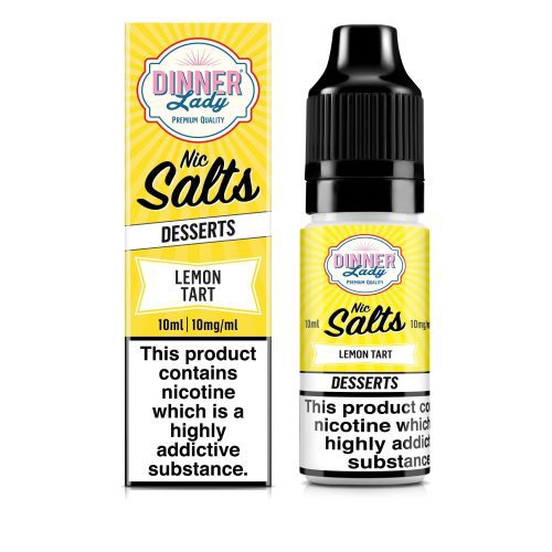 dinner lady bar salt e liquids lemon tart 10mg 35539885490331