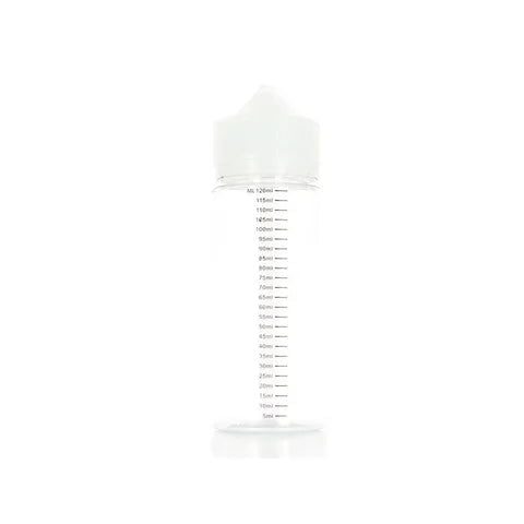 DIY'UP 120ml Chubby Empty Bottle Plain On White Background