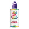 donut king bar series 100ml shortfill blue sour raspberry on white background