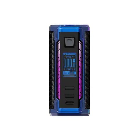 freemax maxus box mod vape blue on white background