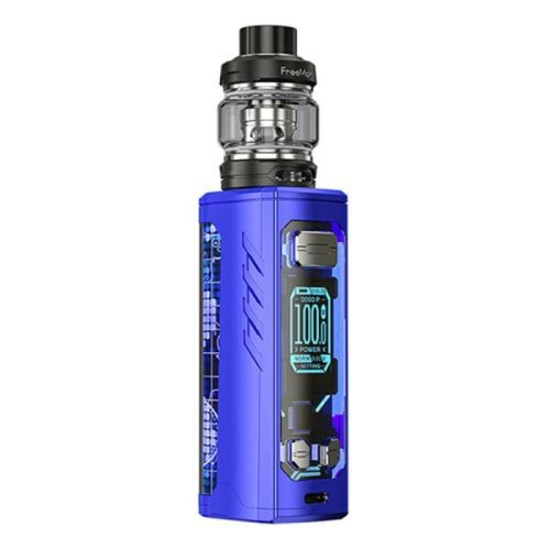 FreeMax Maxus Solo 100w Kit Cobalt Blue On White Background