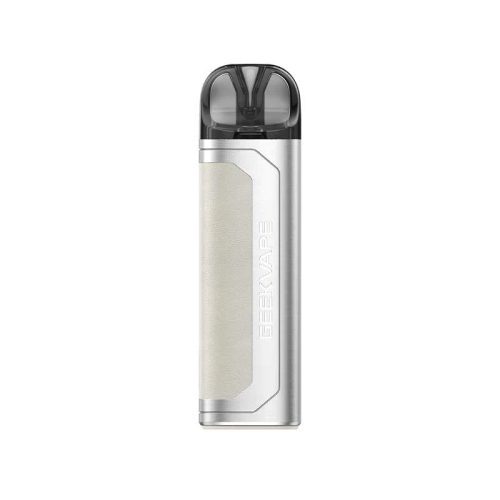 GeekVape AU Aegis U Pod Kit Silver On White Background