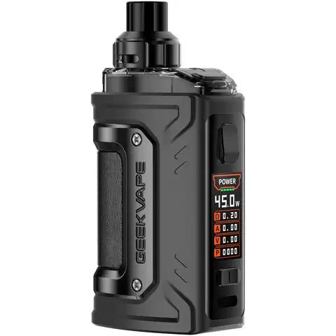 GeekVape H45 Classic Aegis Hero 2 Pod Kit Black On White Background