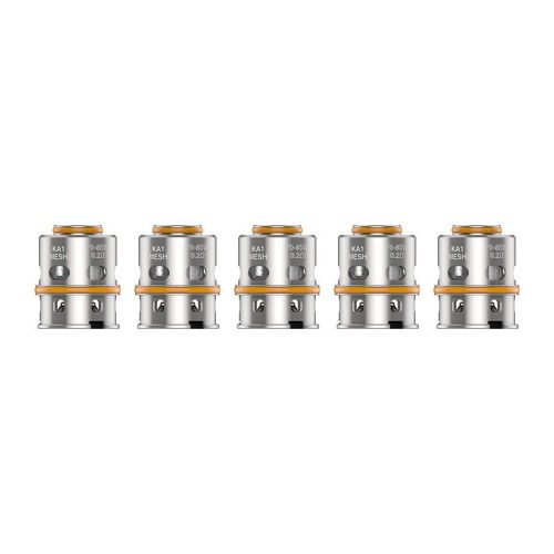 GeekVape M Series Coil 5pcs M0.2 ohm On White Background