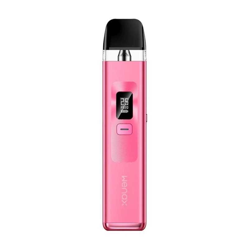 GeekVape Wenax Q Kit Sakura Pink On White Background