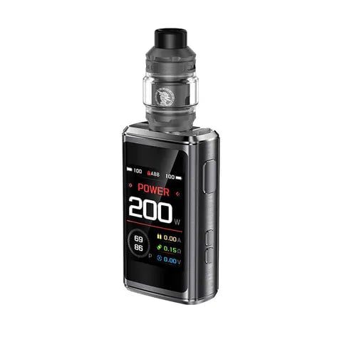 GeekVape Z200 Kit Gunmetal On White Background