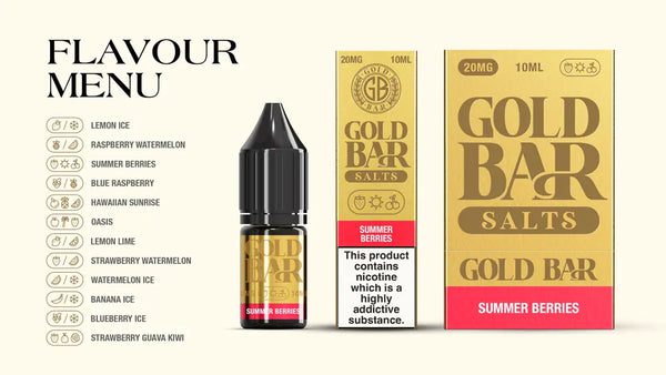 gold bar flavours