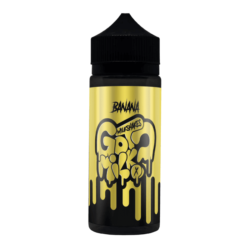 Got Milk? 100ml Shortfill E-Liquids Banana Milkshake On White Background