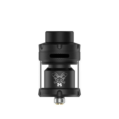 Hellvape Dead Rabbit M RTA Matte Black On White Background