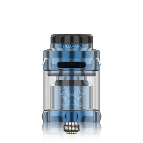 hellvape dead rabbit solo rta blue on black background