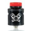 Hellvape Dead Rabbit V2 RDA Black On White Background