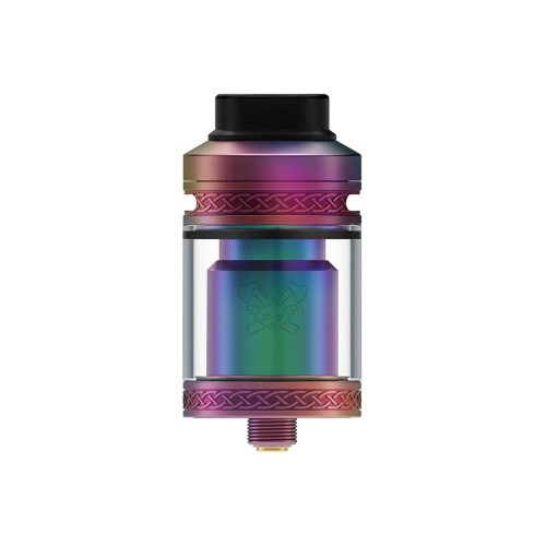 Hellvape Dead Rabbit V2 RTA Rainbow On White Background