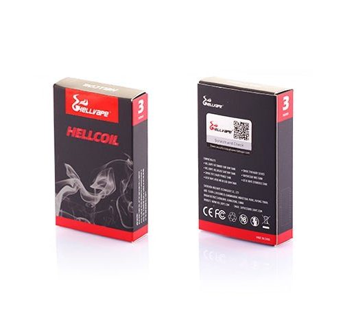 Hellvape FAT RABBIT Replacement Coils H7-02 0.2ohm Mesh On White Background