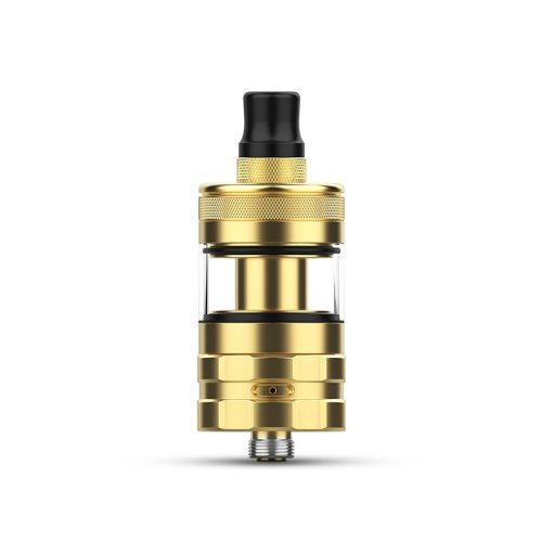 Hellvape x WiRice Launcher Mini Subohm Tank Gold On White Background