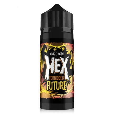 Hex 100ml Shortfill E-Liquids Forbidden Future On White Background