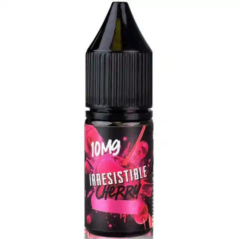 Irresistible Cherry 10ml Nic Salts Cherry / 10mg On White Background