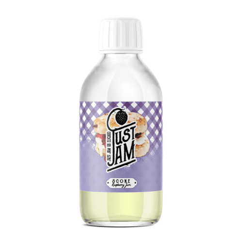 Just Jam 200ml Shortfill E-Liquids Scone On White Background