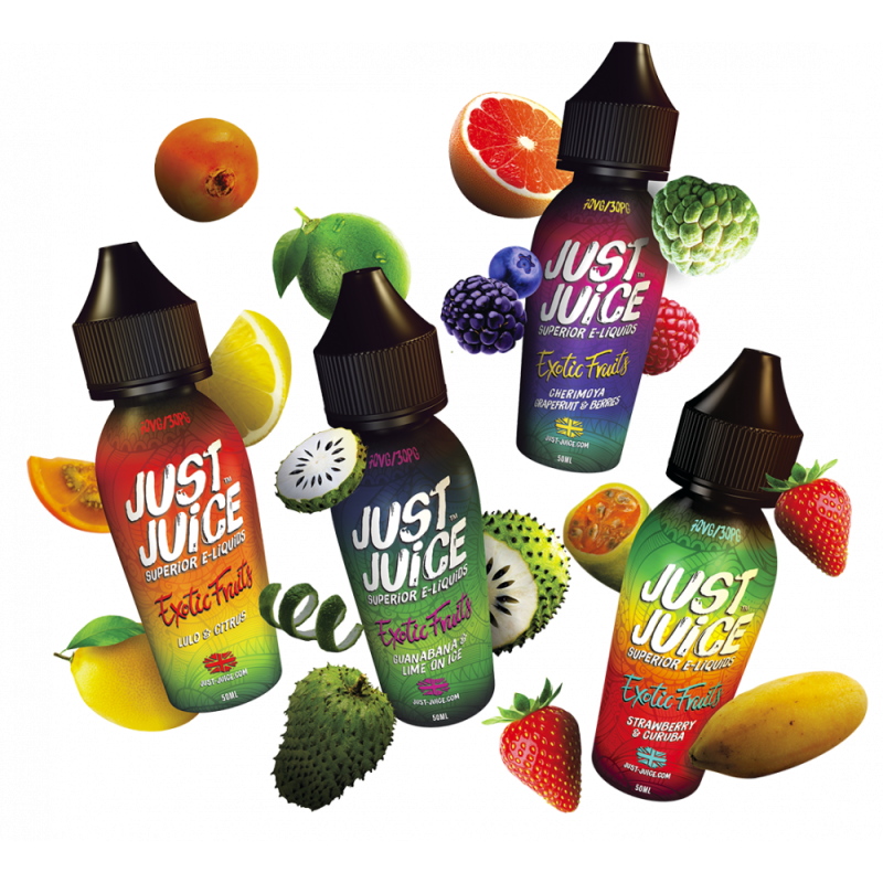 just juice exotic fruits 50ml shortfill e liquids 22154440507547