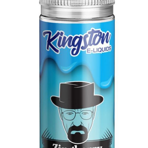 Kingston Zingberry 100ml Shortfill E-Liquids Zingberry 70/30 On White Background