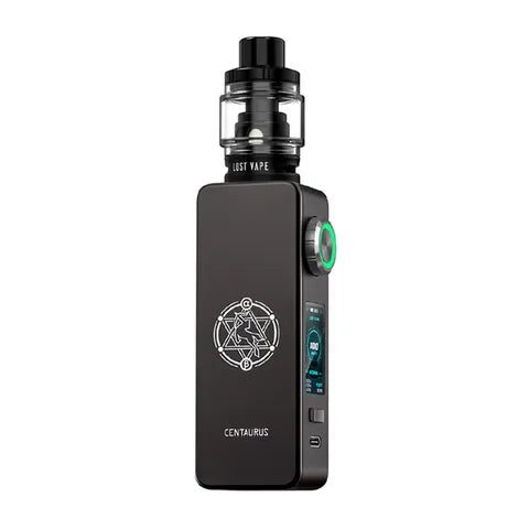 lost vape centaurus m100 mod gunmetal grey on white background