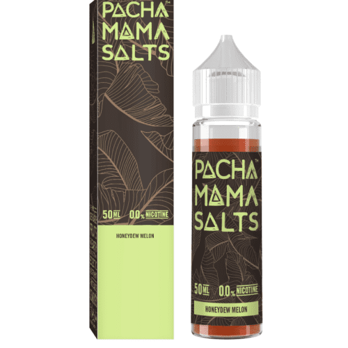 Pachamama By Charlies Chalk Dust 50ml Shortfill Juice Range (NEW FLAVOURS) Honeydew Melon On White Background