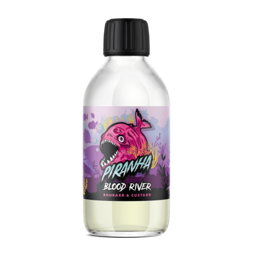 Piranha E-Liquids 200ml Shortfill Blood River On White Background