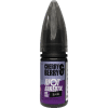 riot squad bar salts cherry & berry vape juice bottle on clear background