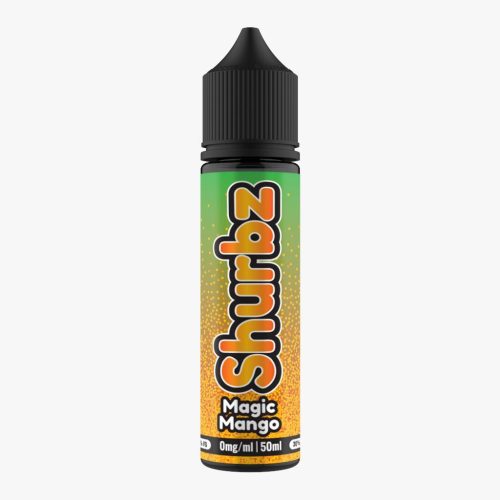 shurbz 50ml shortfill e liquid magic mango 5963835506734