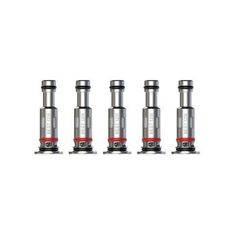 Smok LP1 Replacement Coils DC 0.8ohm MTL On White Background