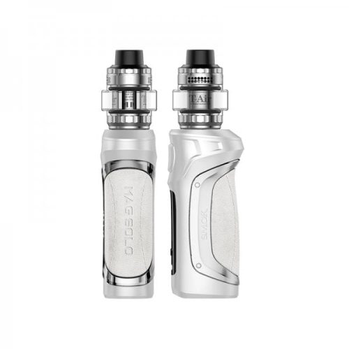 SMOK Mag Solo Vape Kit Matte White On White Background