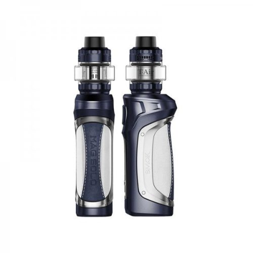 SMOK Mag Solo Vape Kit White Blue On White Background