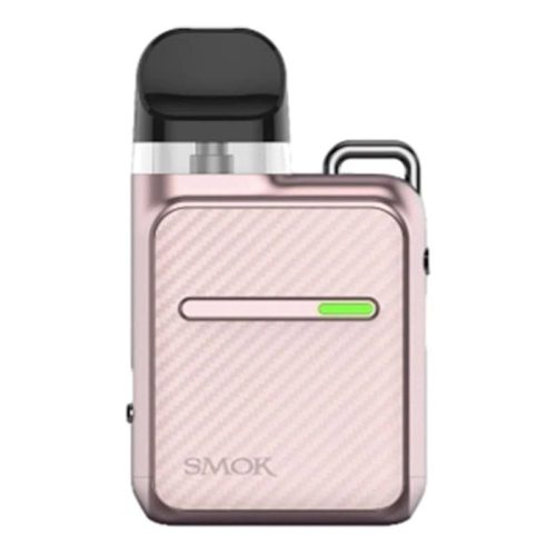 smok novo 4 master box pale pink leather on white background