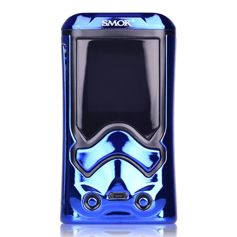 SMOK T-Storm 230W Box Mod Prism Blue On White Background