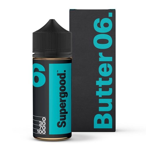 supergood e liquids butter 100ml shortfills 33500167012507