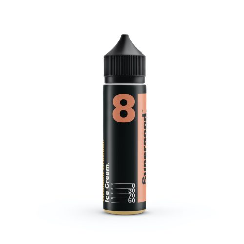 Supergood E-Liquids Butter 50ml Shortfills Butter 08 On White Background