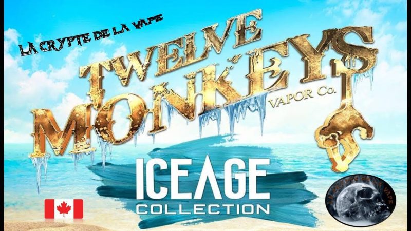 twelve monkeys ice age e liquid 50ml shortfill 4956579659819