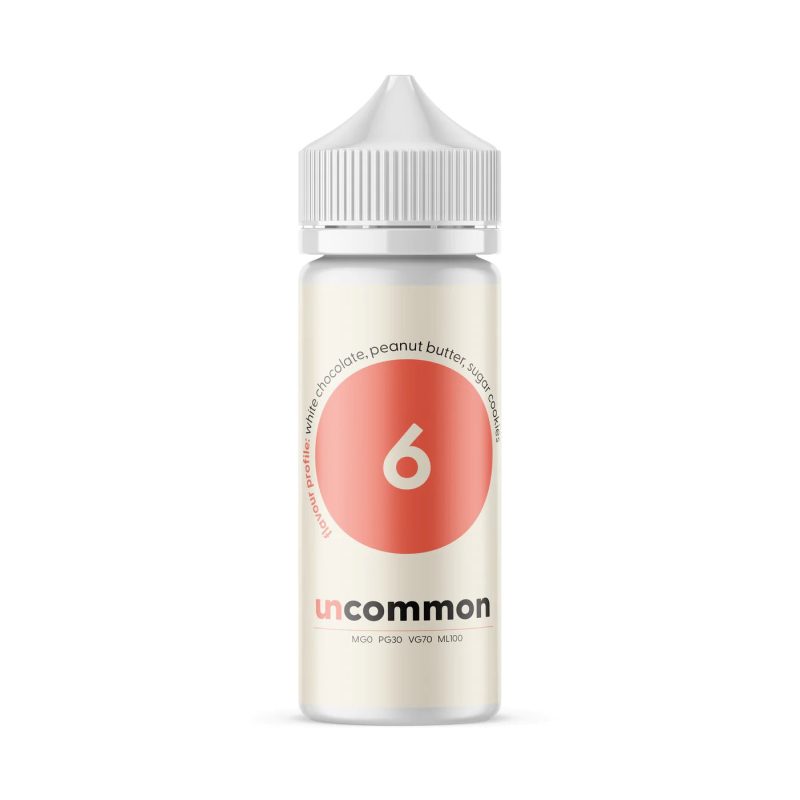 uncommon by Supergood x Grimm Green 100ml E-Liquids uncommon 6 On White Background