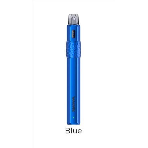 uwell caliburn whirl f pod vape blue on white background