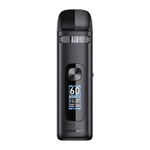 uwell crown x pod vape black on white backgroud